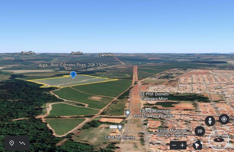 Área à venda no Campestre: 