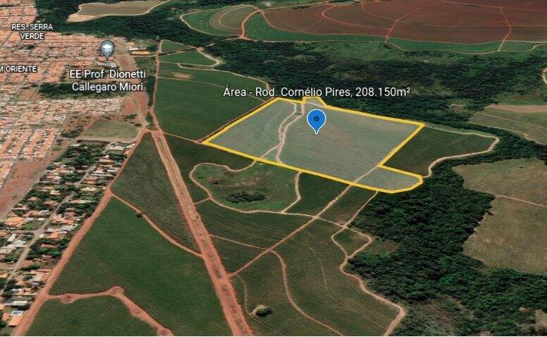 Área à venda no Campestre: 