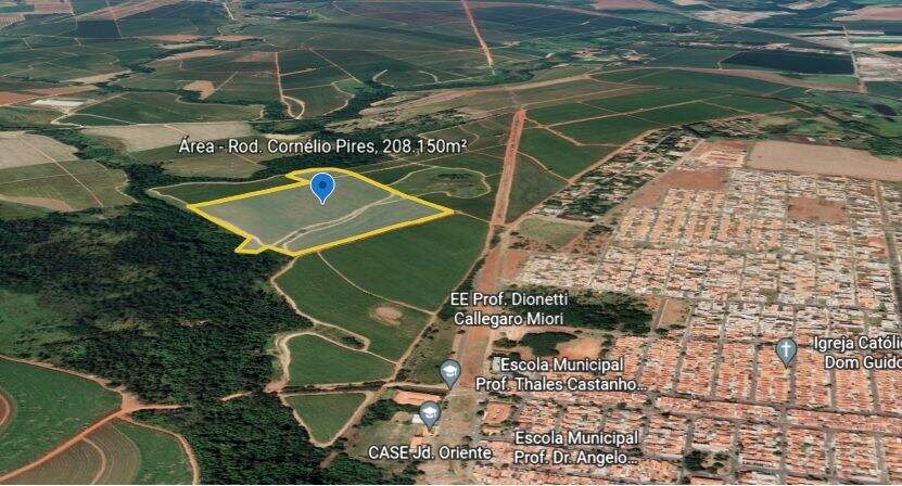 Área à venda no Campestre: 