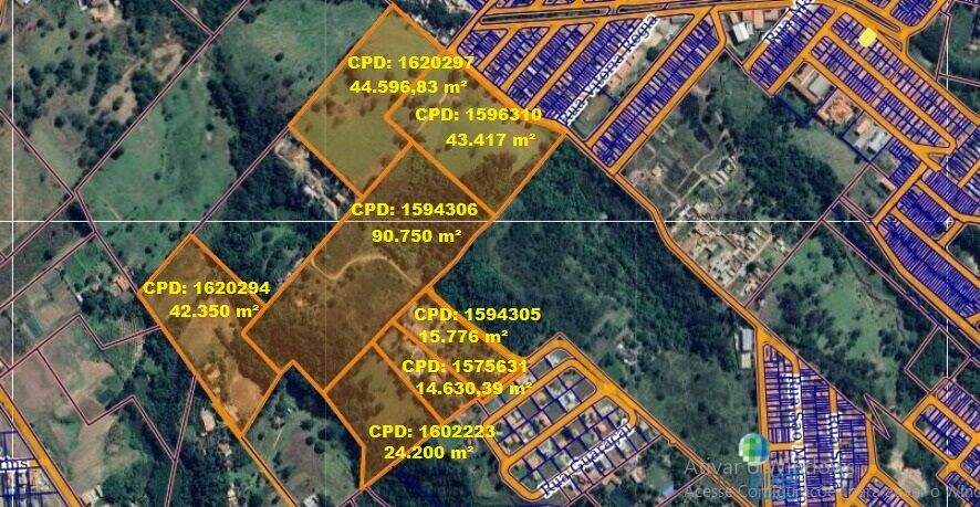 Área à venda no Campestre: 