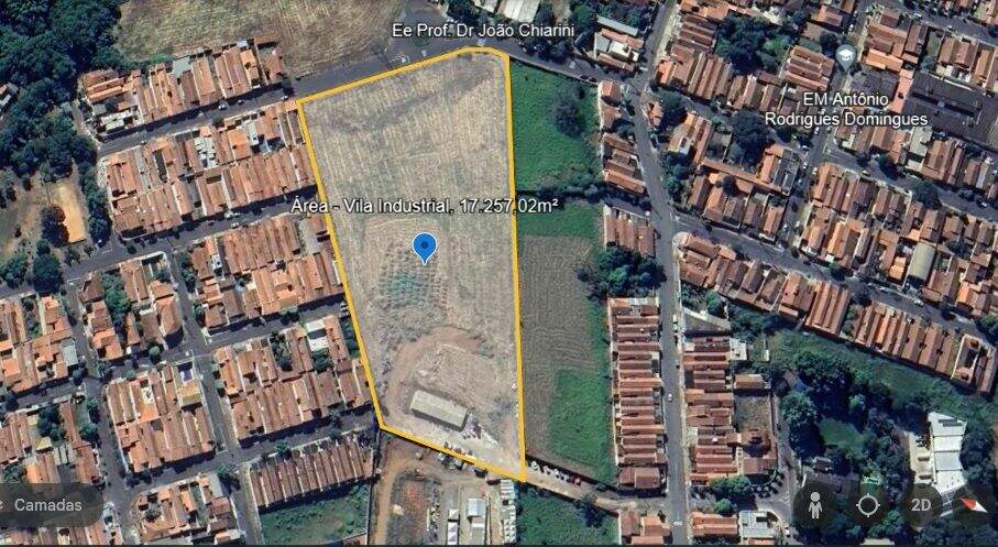 Área à venda no Jardim Diamante: Área à venda, 17260 m² por R$ 13.800.000 - Vila Industrial - Piracicaba/SP
