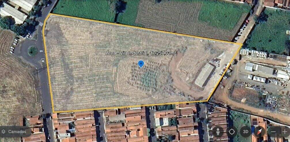 Área à venda no Jardim Diamante: Área à venda, 17260 m² por R$ 13.800.000 - Vila Industrial - Piracicaba/SP