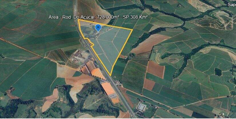 Área à venda no Batistada: Área à venda, 728000 m² por R$ 36.500.000 - Batistada - Rio das Pedras/SP