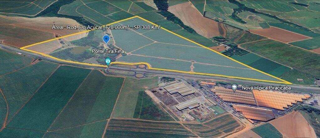 Área à venda no Batistada: Área à venda, 728000 m² por R$ 36.500.000 - Batistada - Rio das Pedras/SP