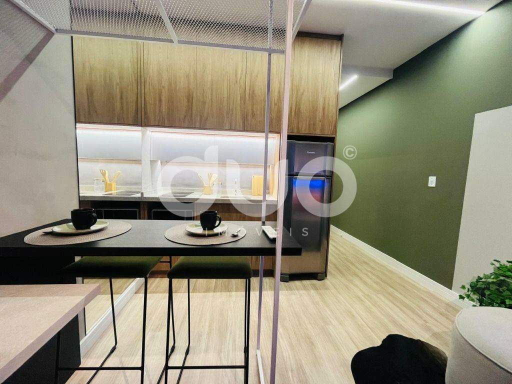 Apartamento à venda no Jardim Caxambu: Apartamento com 1 dormitório à venda, 27 m² por R$ 197.000 - Jardim Caxambu - Piracicaba/SP