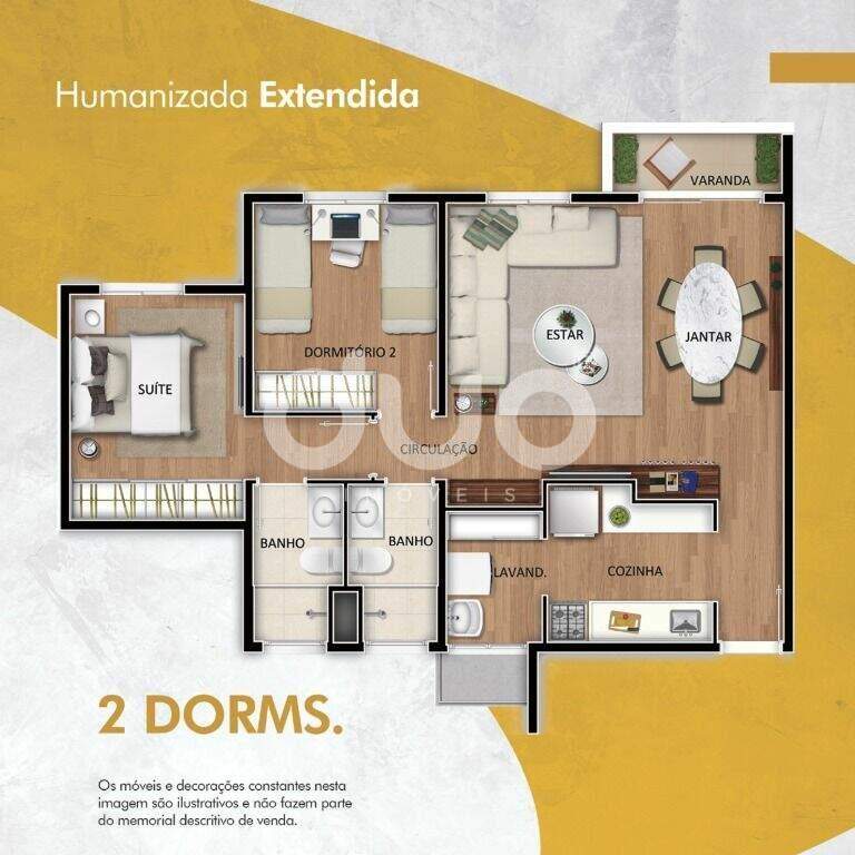 Apartamento à venda no Jardim Brasília: 