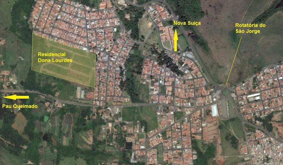 Terreno à venda no Jardim Dona Lourdes: 