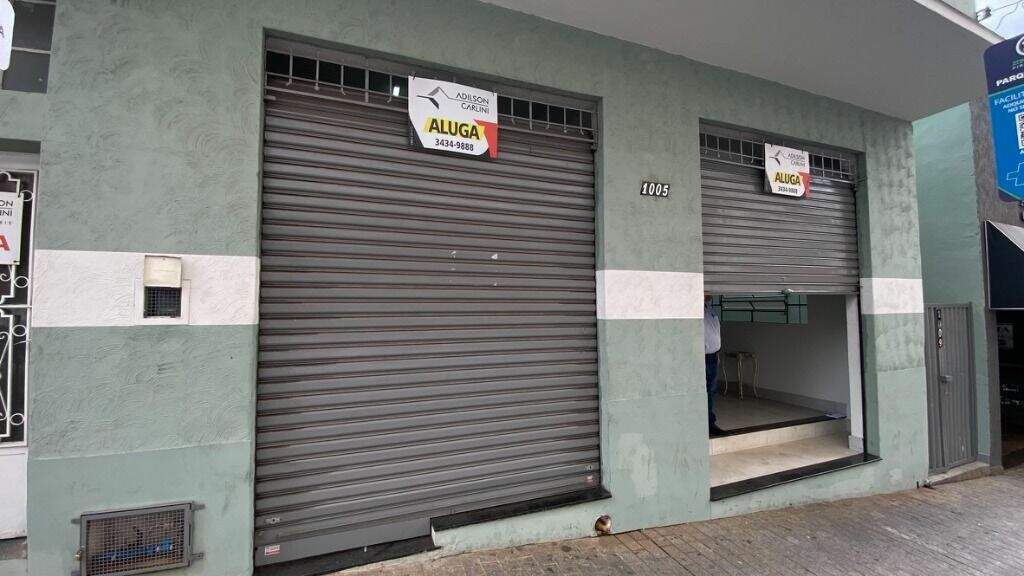 Salão para aluguel no Centro: 