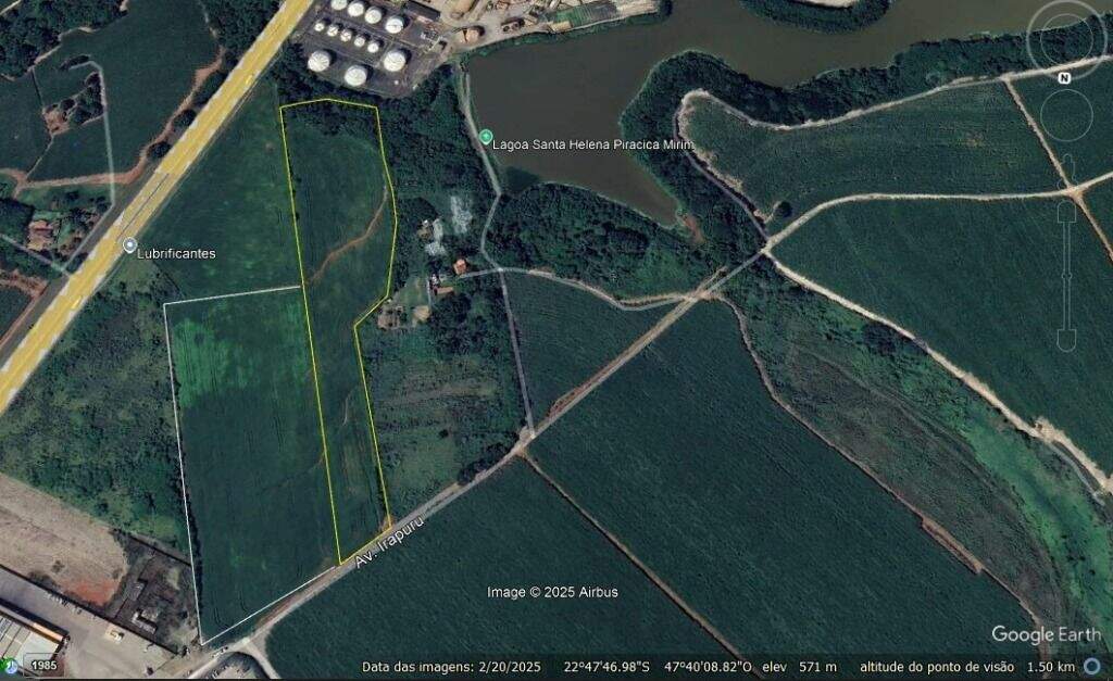 Área à venda no Campestre: 