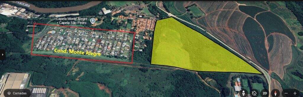 Área à venda no Monte Alegre: 