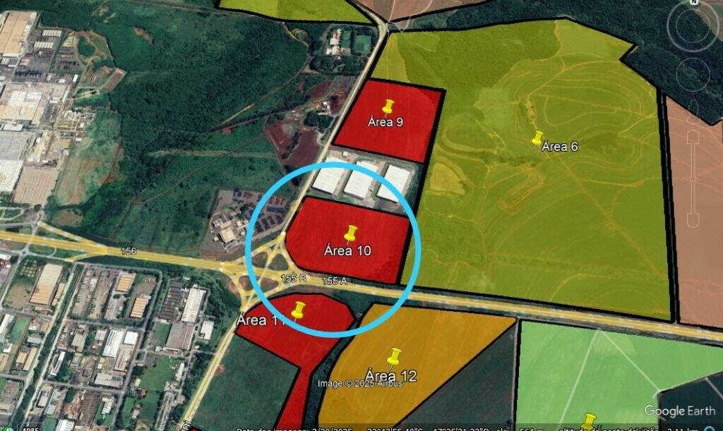 Área à venda no Unileste: 