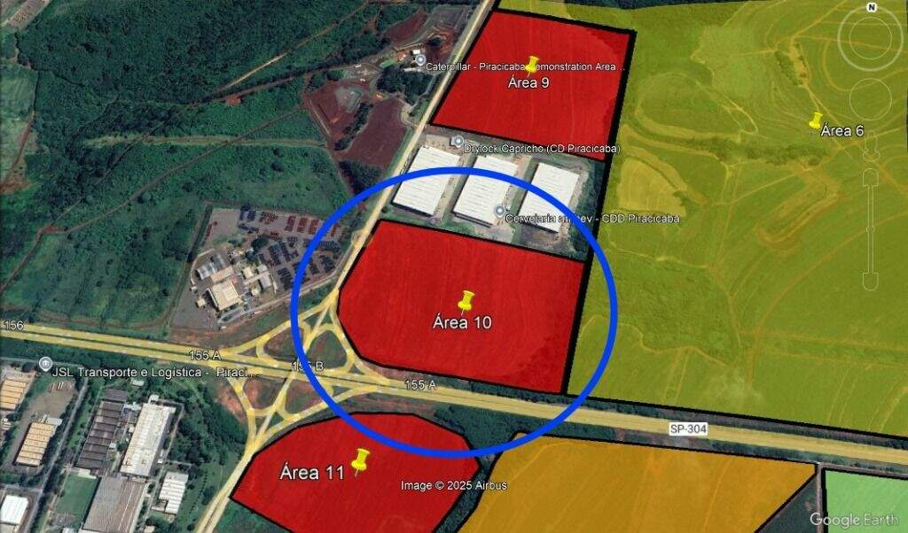 Área à venda no Unileste: 