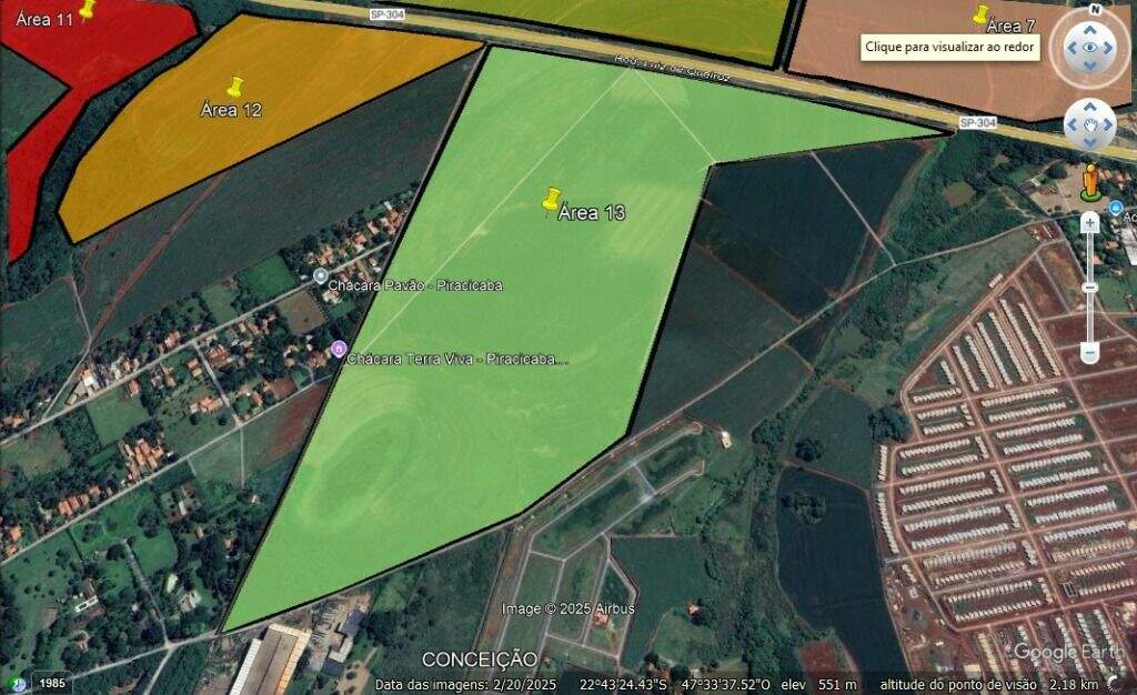Área à venda no Horto ( Tupi ): 
