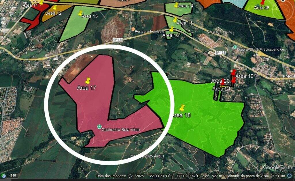 Área à venda no Água Seca: 