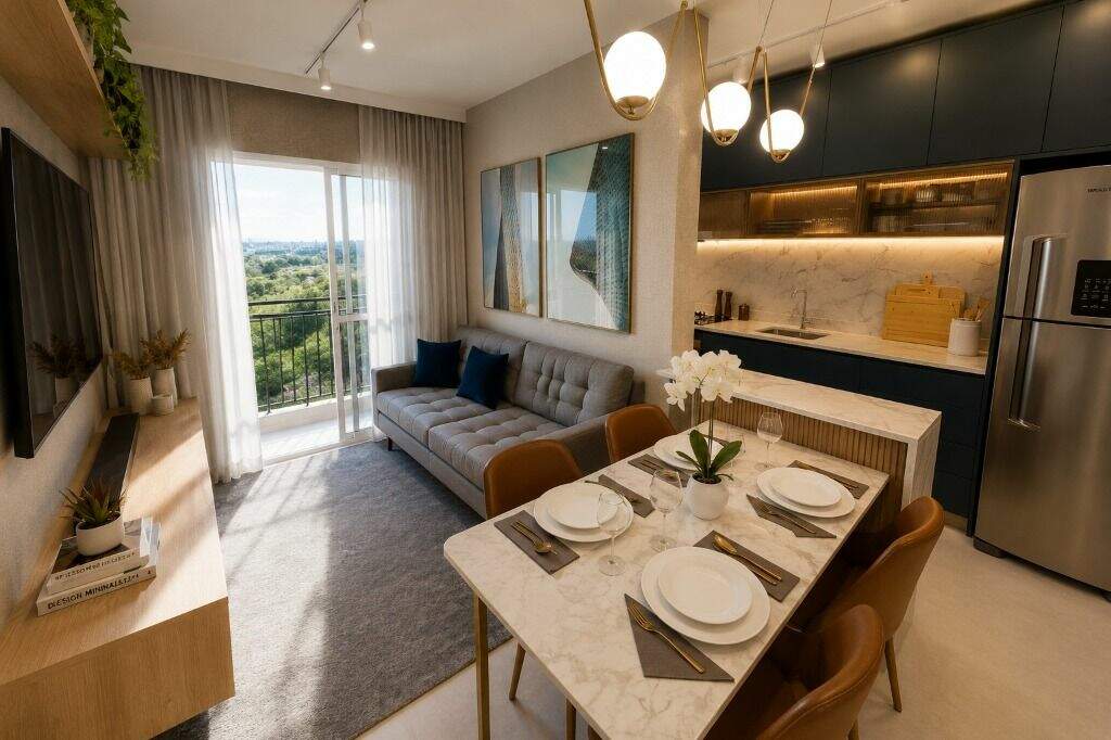 Apartamento à venda no Água Seca: 