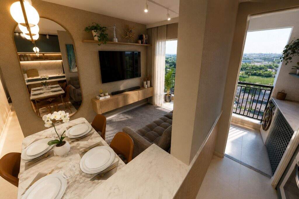 Apartamento à venda no Água Seca: 