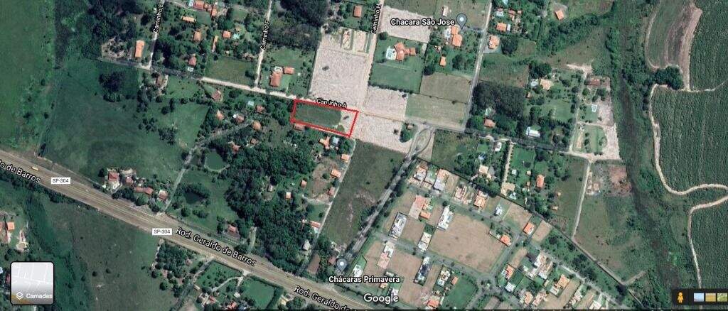 Área à venda no Recanto das Águas: 