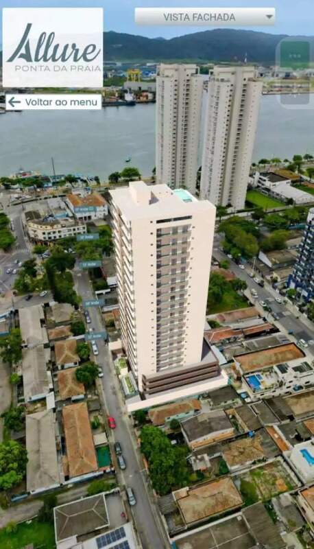  Apartamento à venda em Ponta da Praia, Santos - SP: 