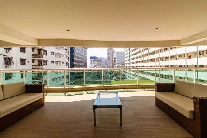  Apartamento para aluguel em Gonzaga, Santos - SP: 
