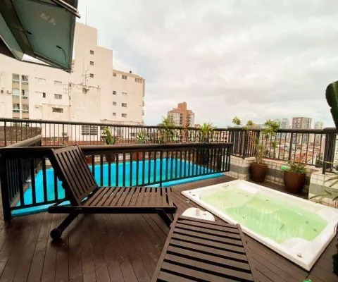 Cobertura para aluguel no Embaré: 