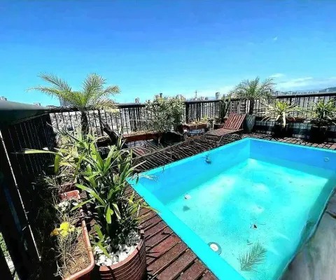 Cobertura para aluguel no Embaré: 