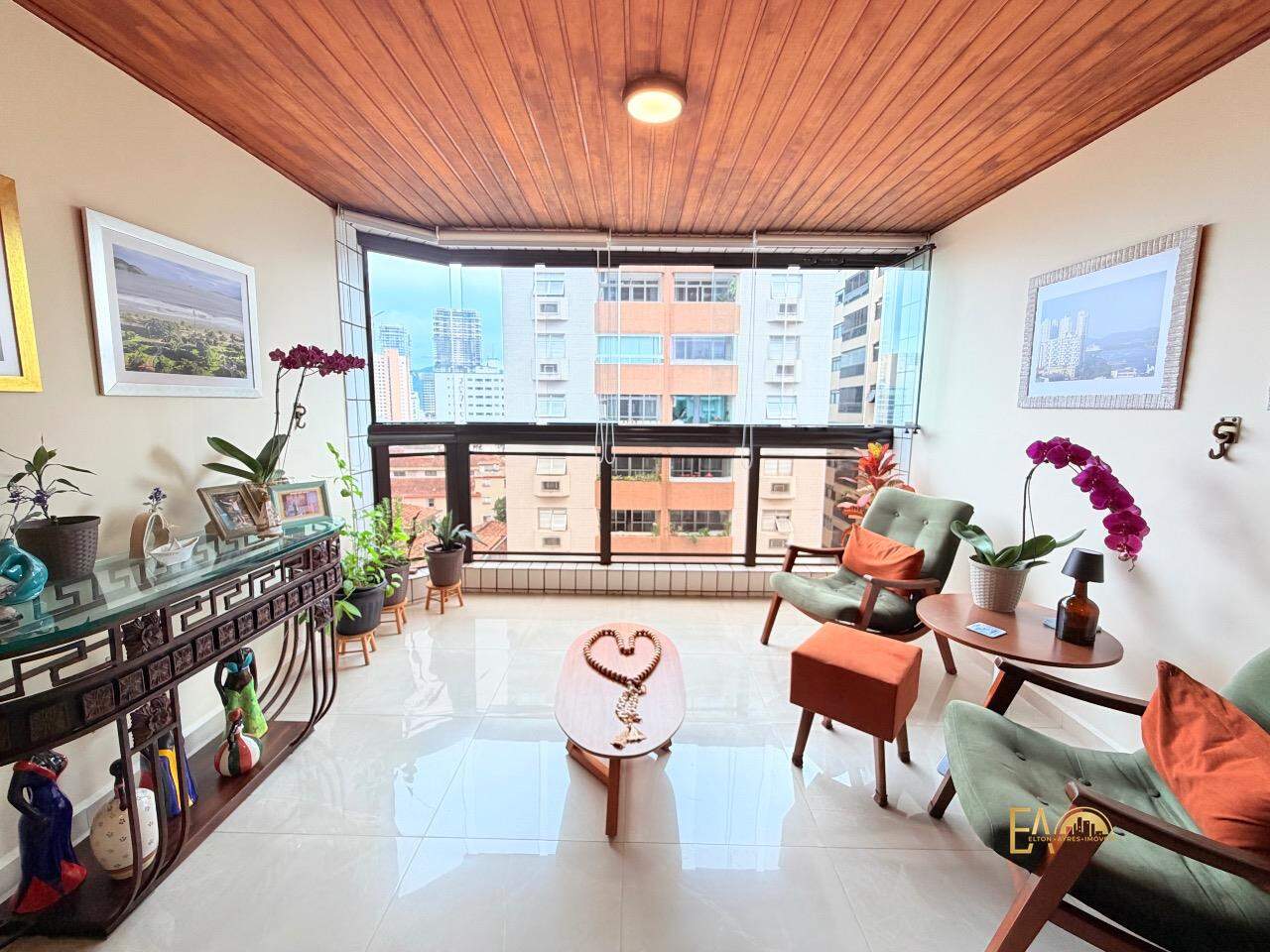  Apartamento à venda em Ponta da Praia, Santos - SP: 