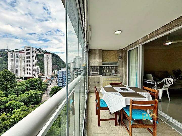  Apartamento à venda em José Menino, Santos - SP: 
