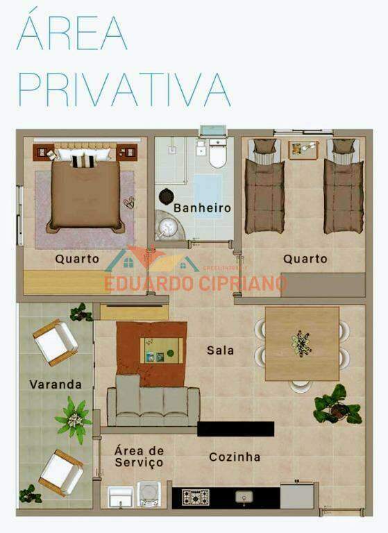 Apartamento à venda no Indaiá: 