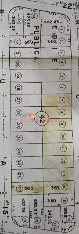 Área à venda no Pontal de Santa Marina: 