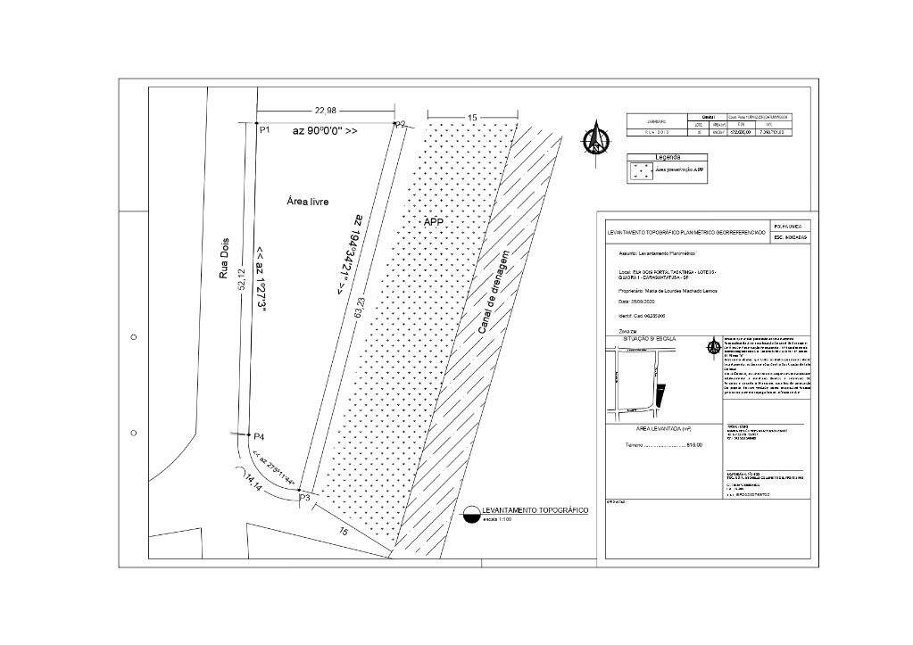 Terreno à venda no Tabatinga: 