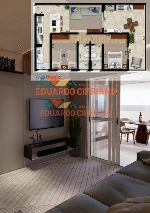 Apartamento à venda no Massaguaçu: 