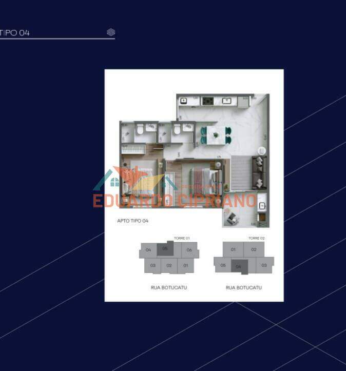 Apartamento à venda no Praia das Palmeiras: 