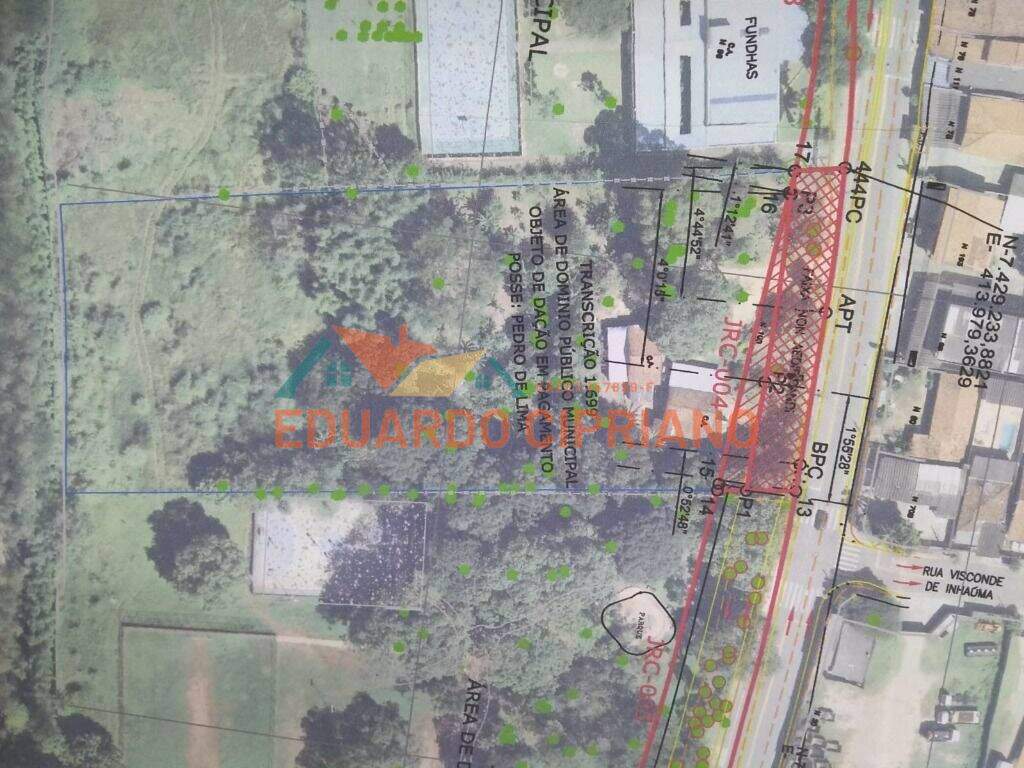 Terreno à venda no Putim: 