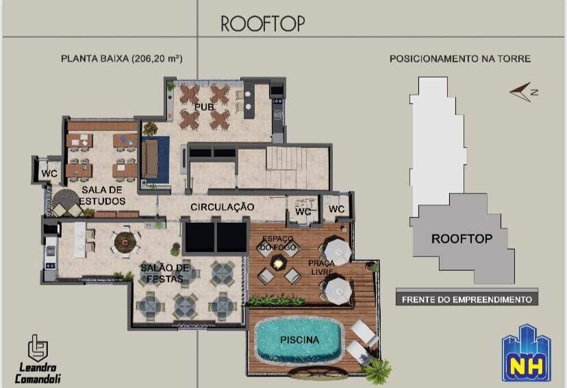 Apartamento de 1 quarto, 29m² no bairro Santa Terezinha, em Brusque | Eu Corretor