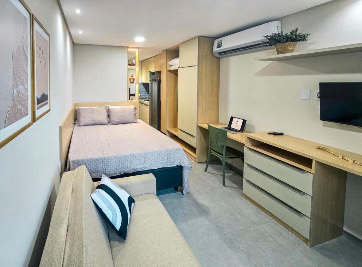 Flat à venda no condomínio Villa Del Porto - Porto de Galinhas : 