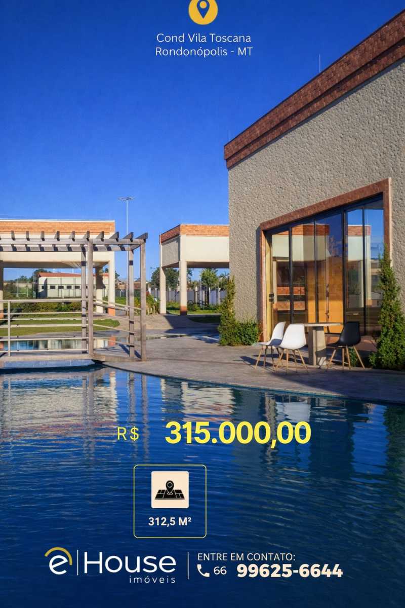 Lote em condomínio à venda no Condomínio Villa Toscana - Região Horto: 