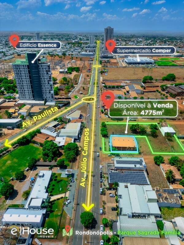 Lote à venda no Parque Sagrada Família: 