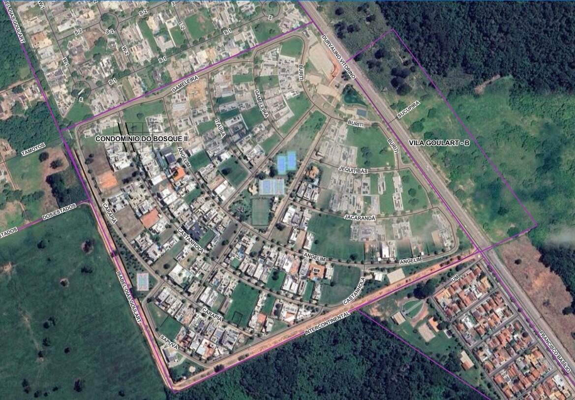 Lote à venda no Condomínio do Bosque II: 