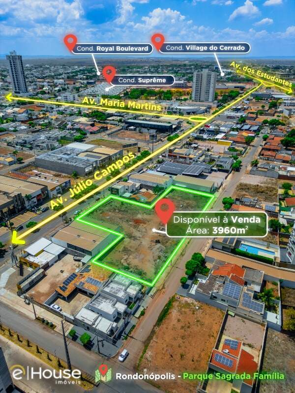 Lote à venda no Parque Sagrada Família: 