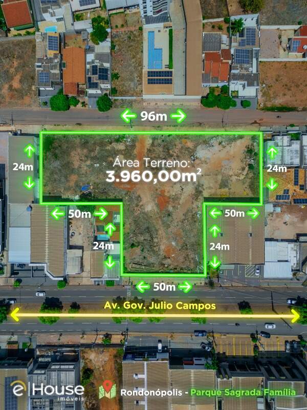 Lote à venda no Parque Sagrada Família: 