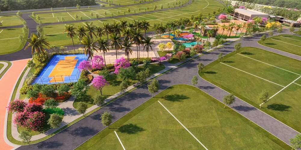 Lote em condomínio à venda no Condomínio Porto Fino Corpal Living Resort: 