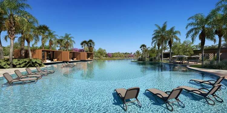 Lote em condomínio à venda no Condomínio Porto Fino Corpal Living Resort: 