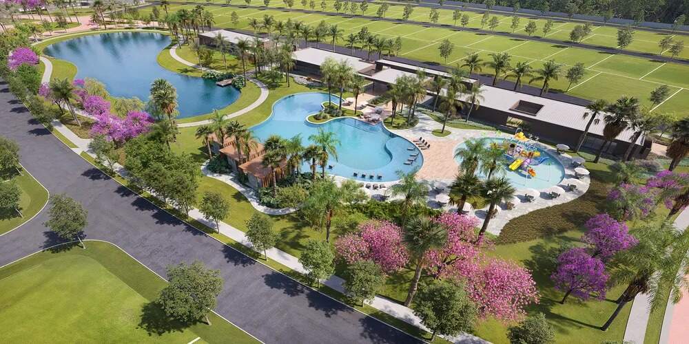 Lote em condomínio à venda no Condomínio Porto Fino Corpal Living Resort: 