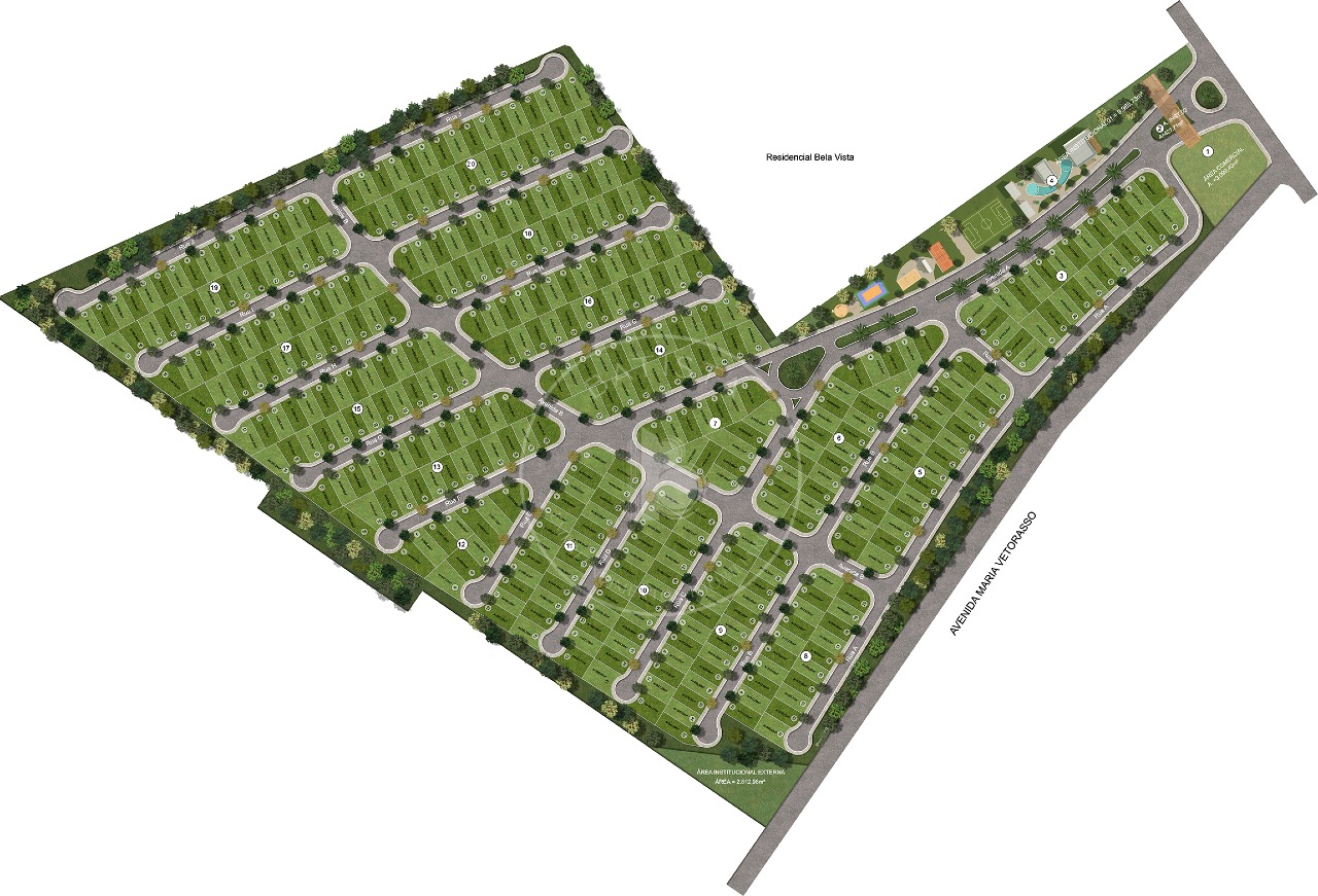 Lote em condomínio à venda no Condomínio Villa Toscana - Região Horto: 