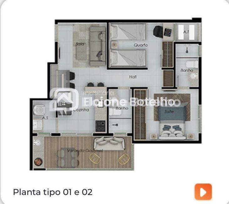 Apartamento à venda no UMUARAMA: 