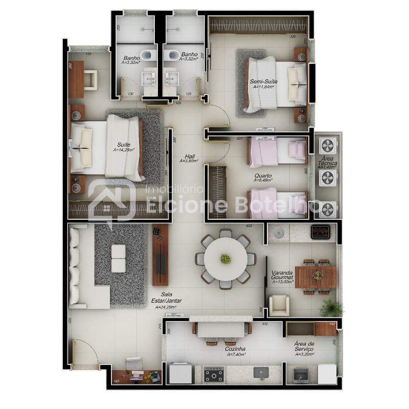 Apartamento à venda no PATRIMONIO: 