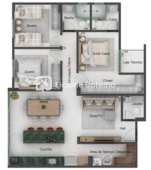 Apartamento à venda no NOSSA SENHORA APARECIDA: 