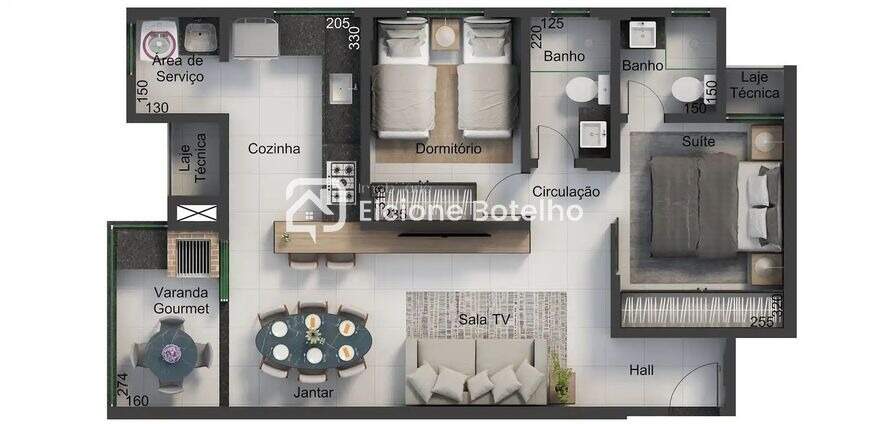 Apartamento à venda no NOVO MUNDO: 
