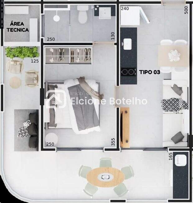 Apartamento à venda no SANTA MONICA: 
