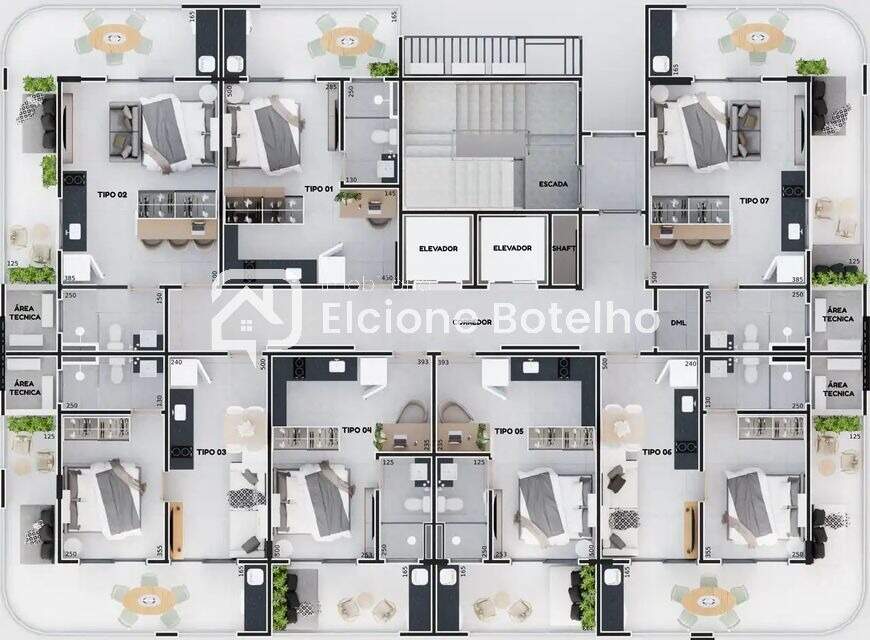 Apartamento à venda no SANTA MONICA: 